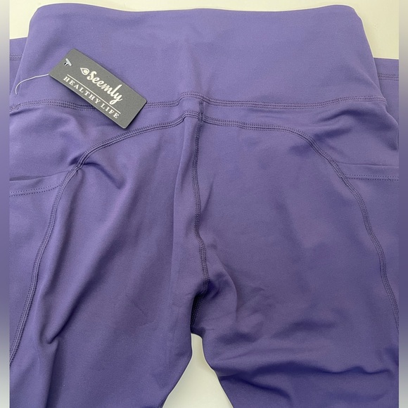 🆕 stylish purple Seemly activewear 🆕 - Picture 3 of 4